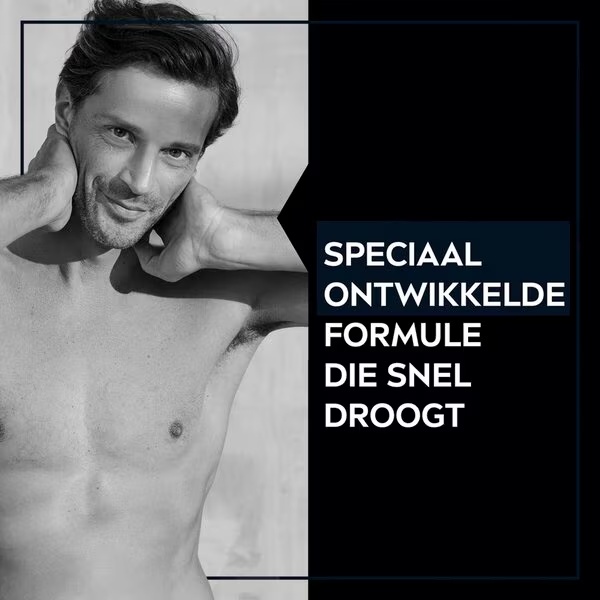 NIVEA Men Black & White Invisible Original antitranspirācijas rullītis vīriešiem, 50 ml