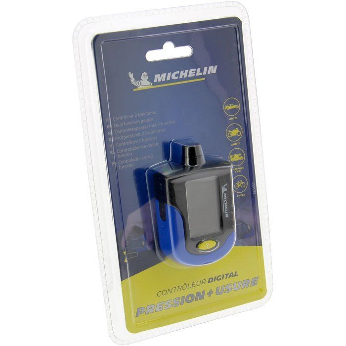 Michelin tire pressure and wear gauge - from 0.35 bar to 7 bar, accuracy 0.05 bar