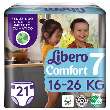 Libero Comfort T7 sauskelnė 16-26 Kg 21 ir 21 vnt