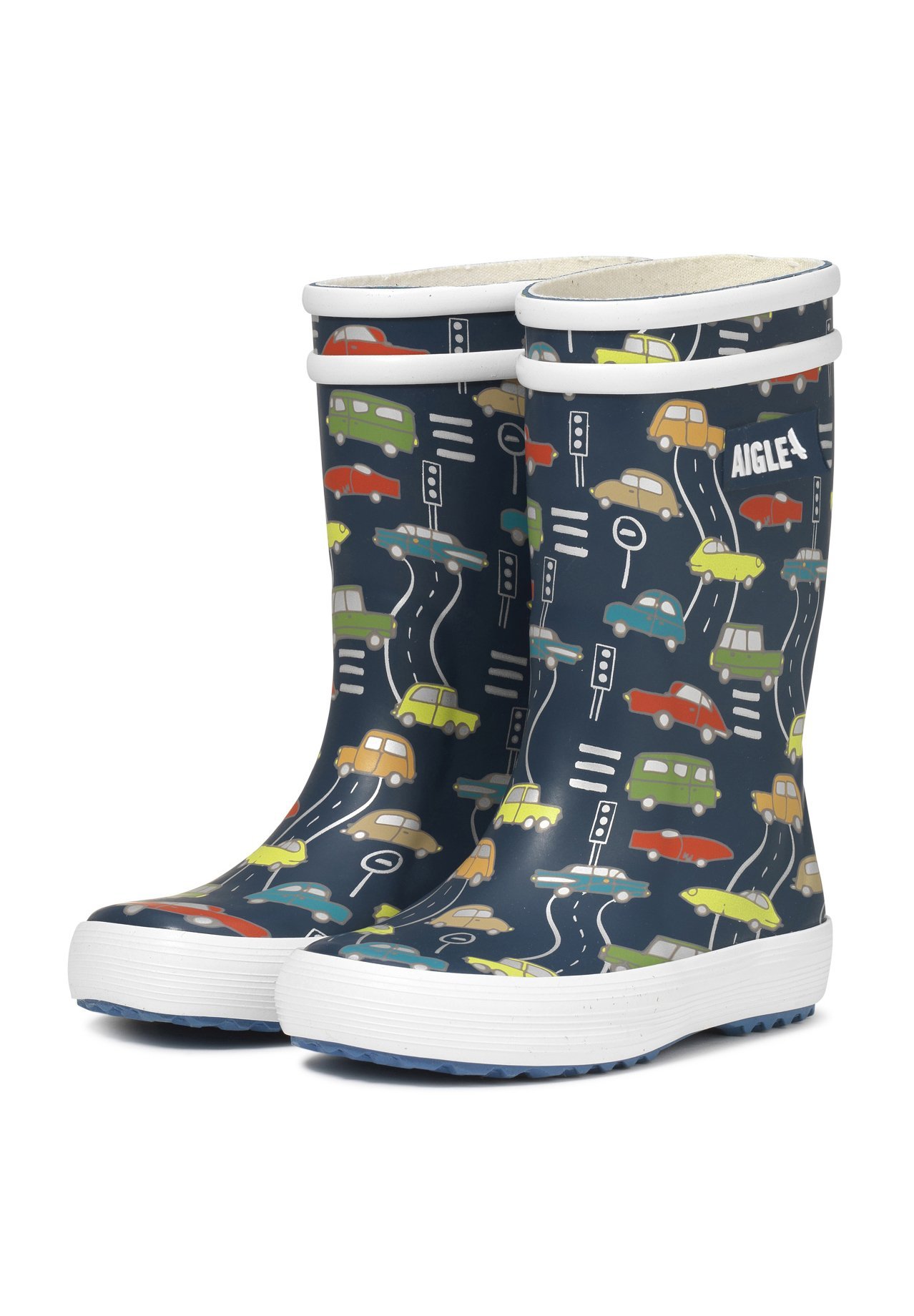 Aigle LOLLY POP PLAY - Regenlaarzen - marineblauw