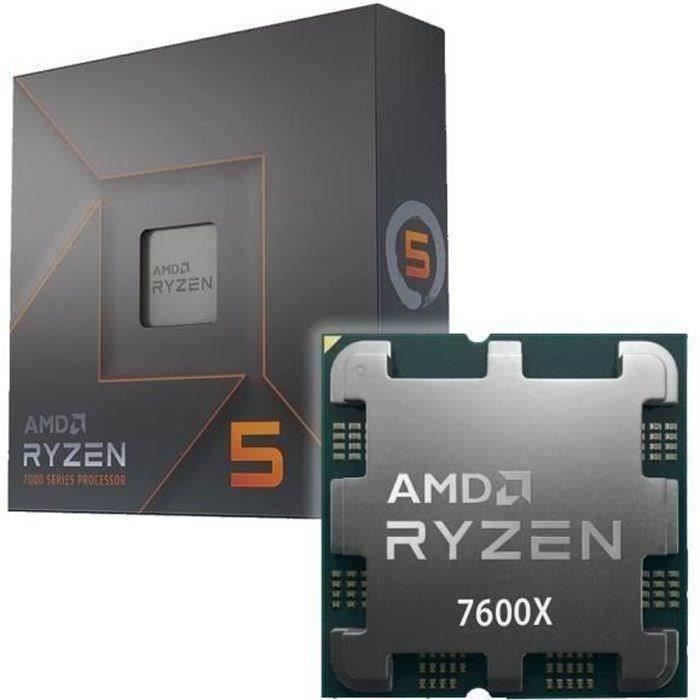 Processador - AMD - Ryzen 5 7600X - Soquete AM5 - 4,5 GHz