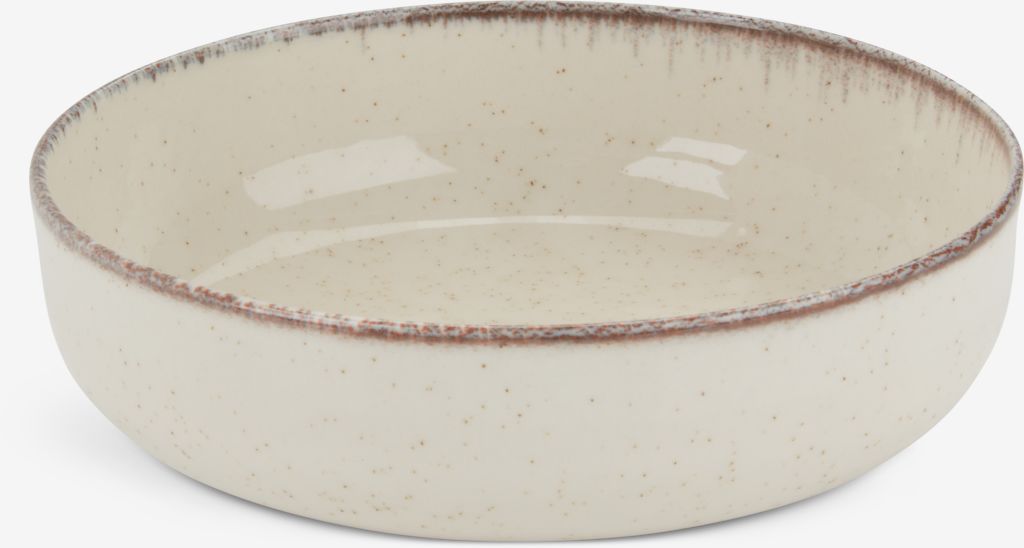 FERDUS Miska FERDUS Ø15cm, béžová kamenina