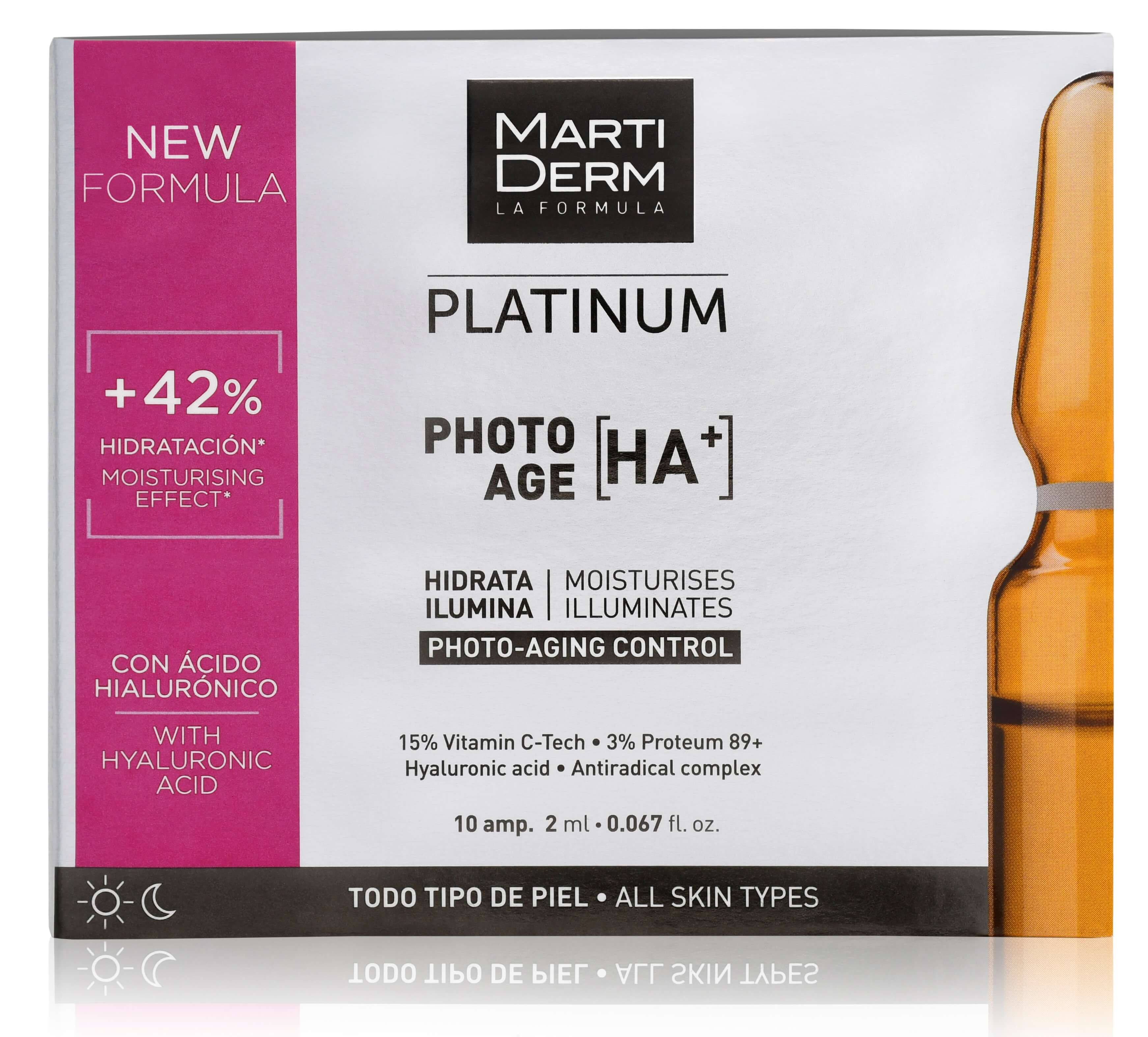 Platinum Photo Age pretnovecošanās ampulas Grumbu un novecošanās novēršana