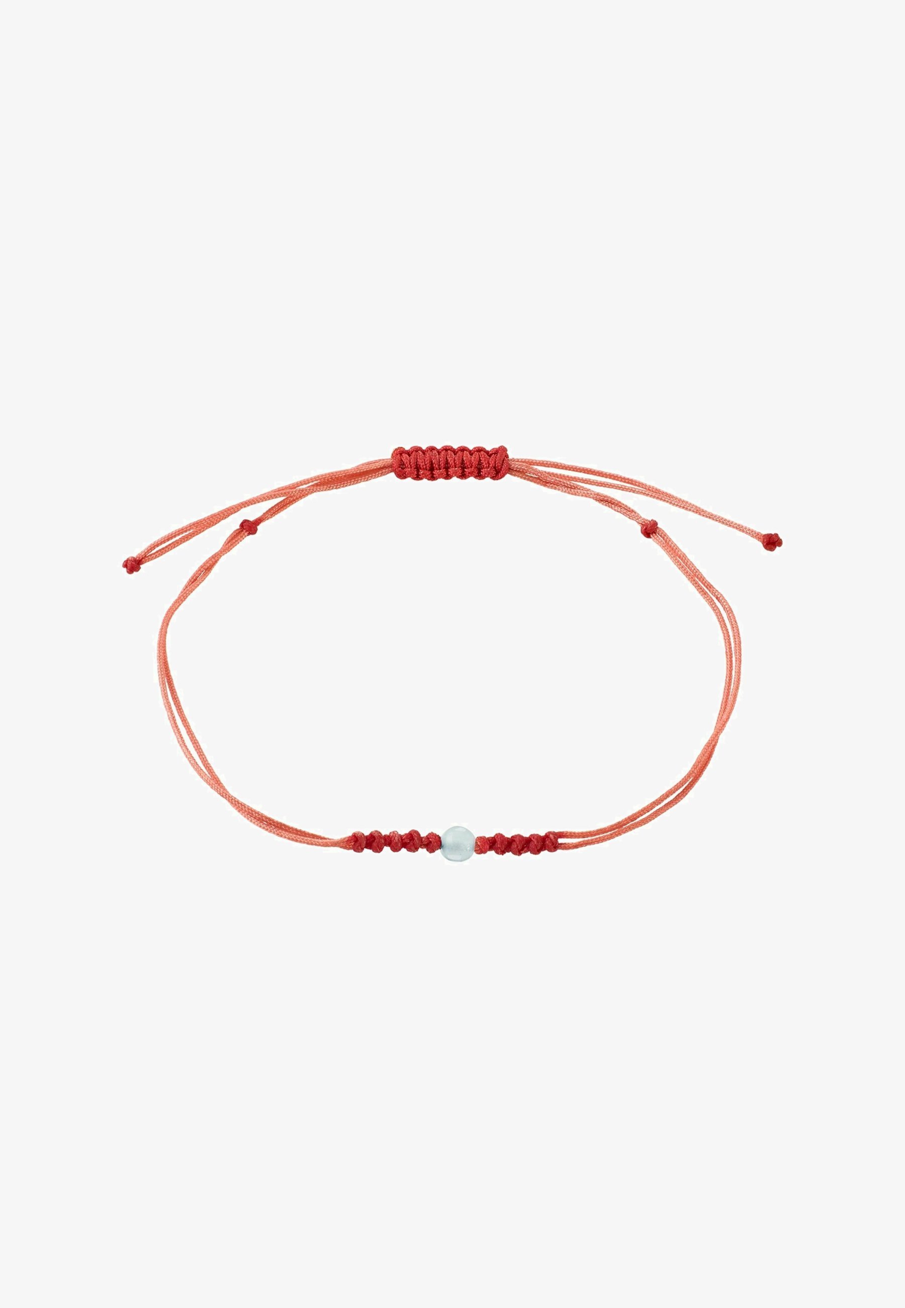 Pelgrimsmars - Armband - rood lichtblauw