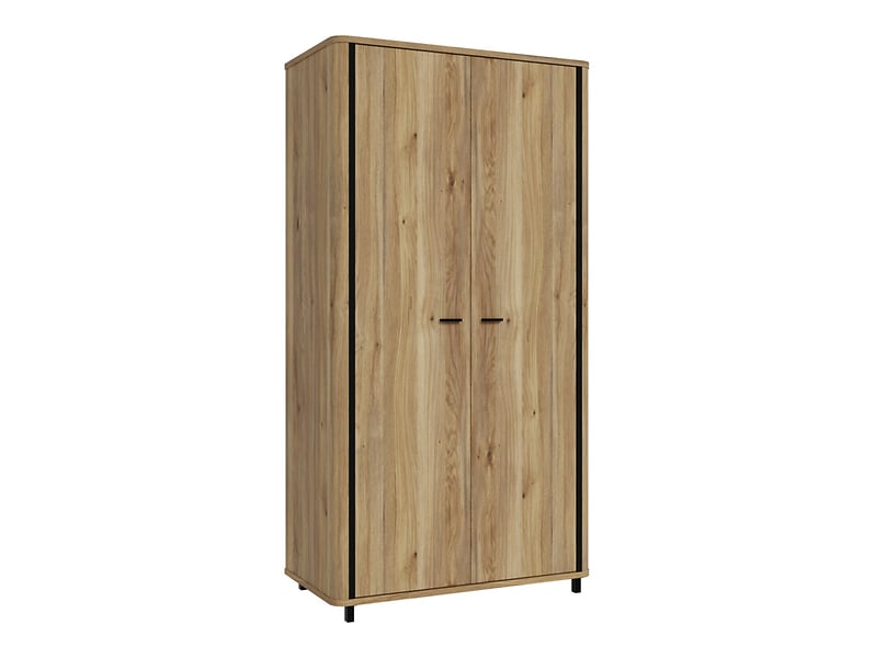 Szafa dwudrzwiowa Falam 104 cm dąb mouvella