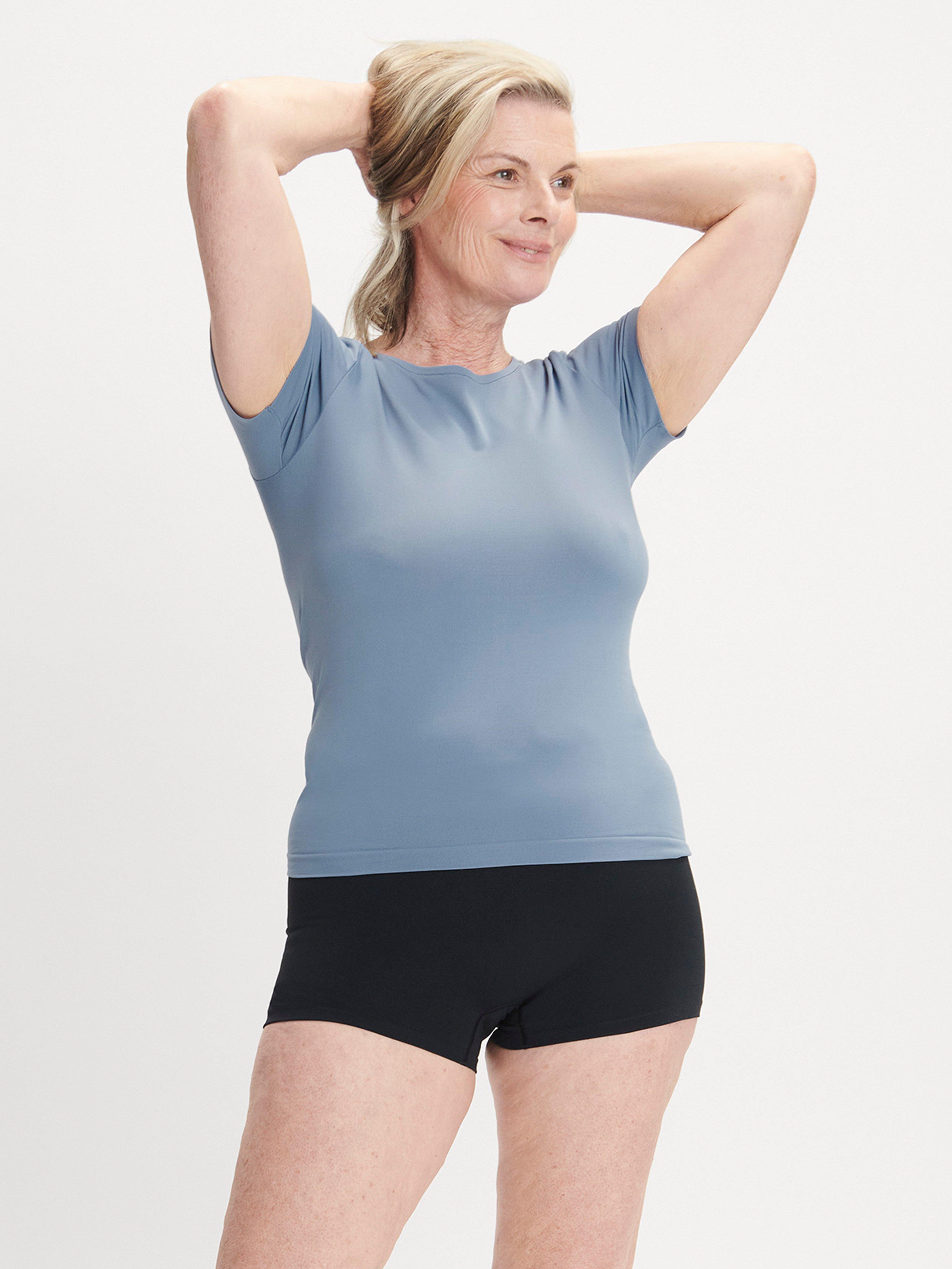 Ropa para la menopausia - Camiseta - Ingeniería femenina, azul oscuro empolvado