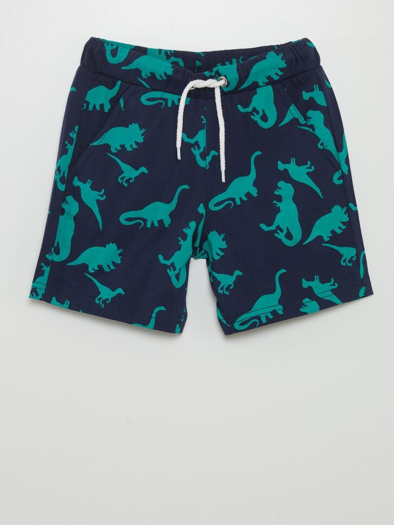Set van 3 jersey shorts - BLAUW