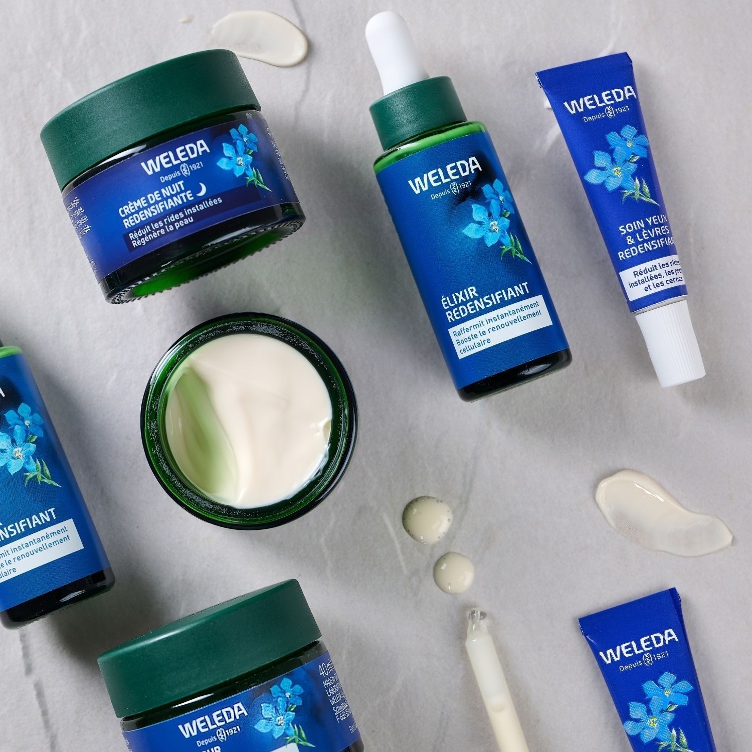 Weleda Crème de Jour redensifiante Gentiane Bleue et Edelweiss - 40 ml