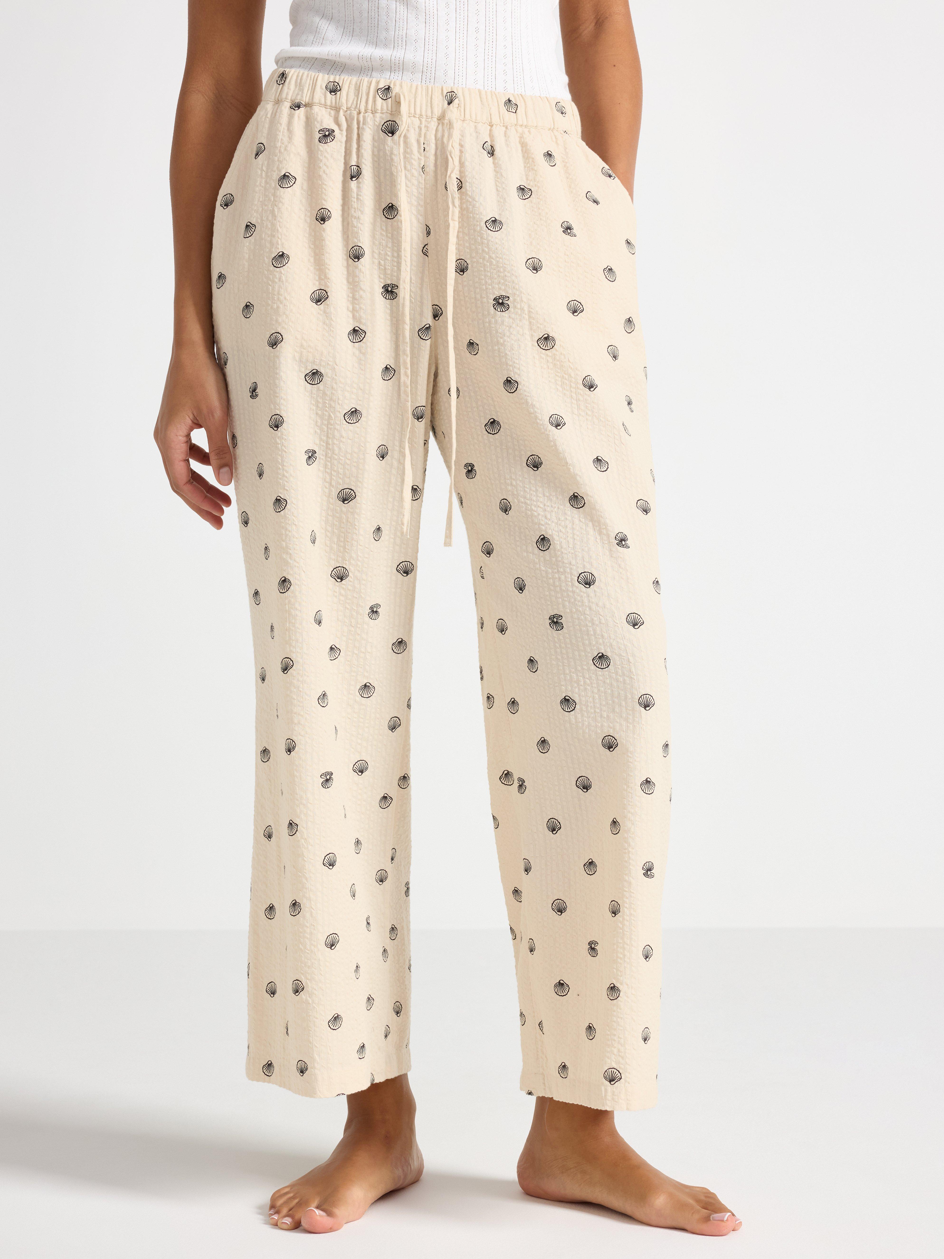 Pantaloni de pijama cu model Brook Wave