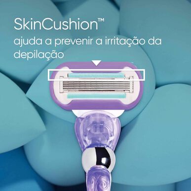 Gillette Venus Deluxe Smooth Swirl-bladpåfyll, 6 enheter.