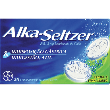 Alka Seltzer 2081-8 mg nieltynä ja närästykseen, 20 poretablettia.
