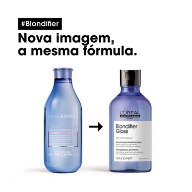 L'Oréal Professionnel Serie Expert Blondifier Gloss Shampooing Pleiende og lysnende sjampo for blondt hår 300 ml 300 ml