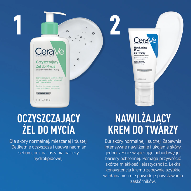 Kit CeraVe Edição Limitada para Presente de Natal para Pele Seca e Mista