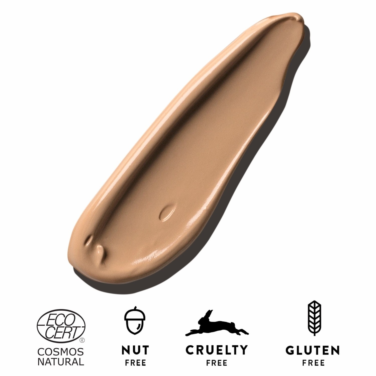 MÁDARA Foundation SKINONYM Semi-Matte Peptide Foundation, Nr. 15 AKMENS - 30 ml
