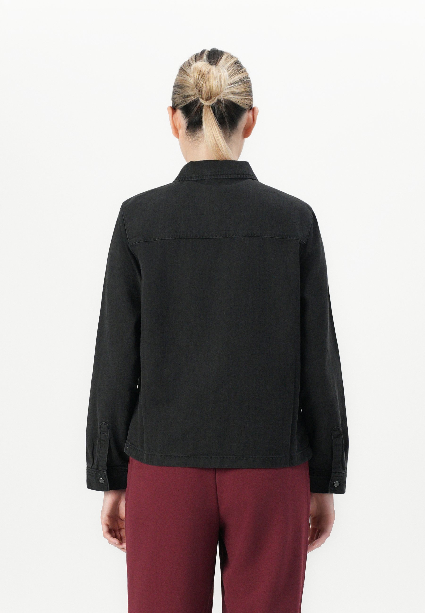 Noisy May NMNEW SIGNE - Chemisier boutonné - denim noir