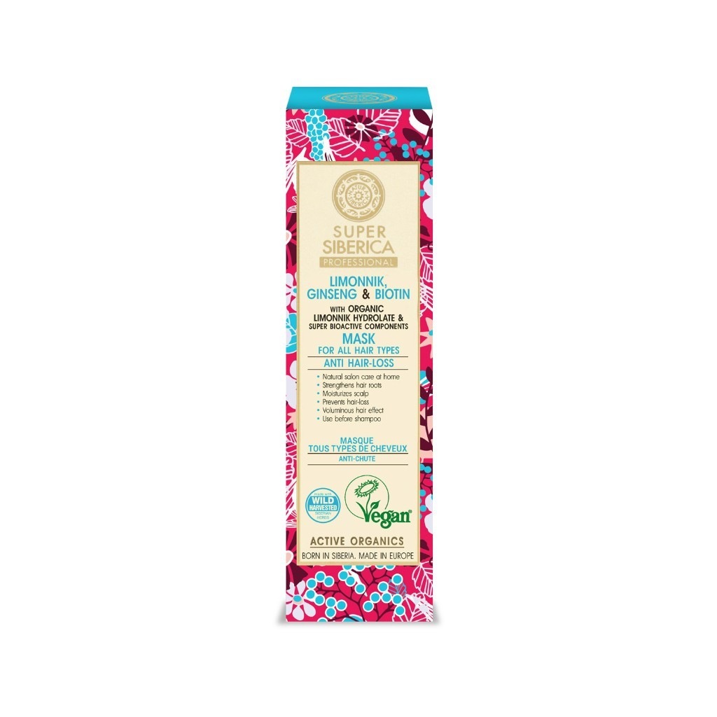 Natura Siberica Masque capillaire Schisandra et Ginseng tous types de cheveux