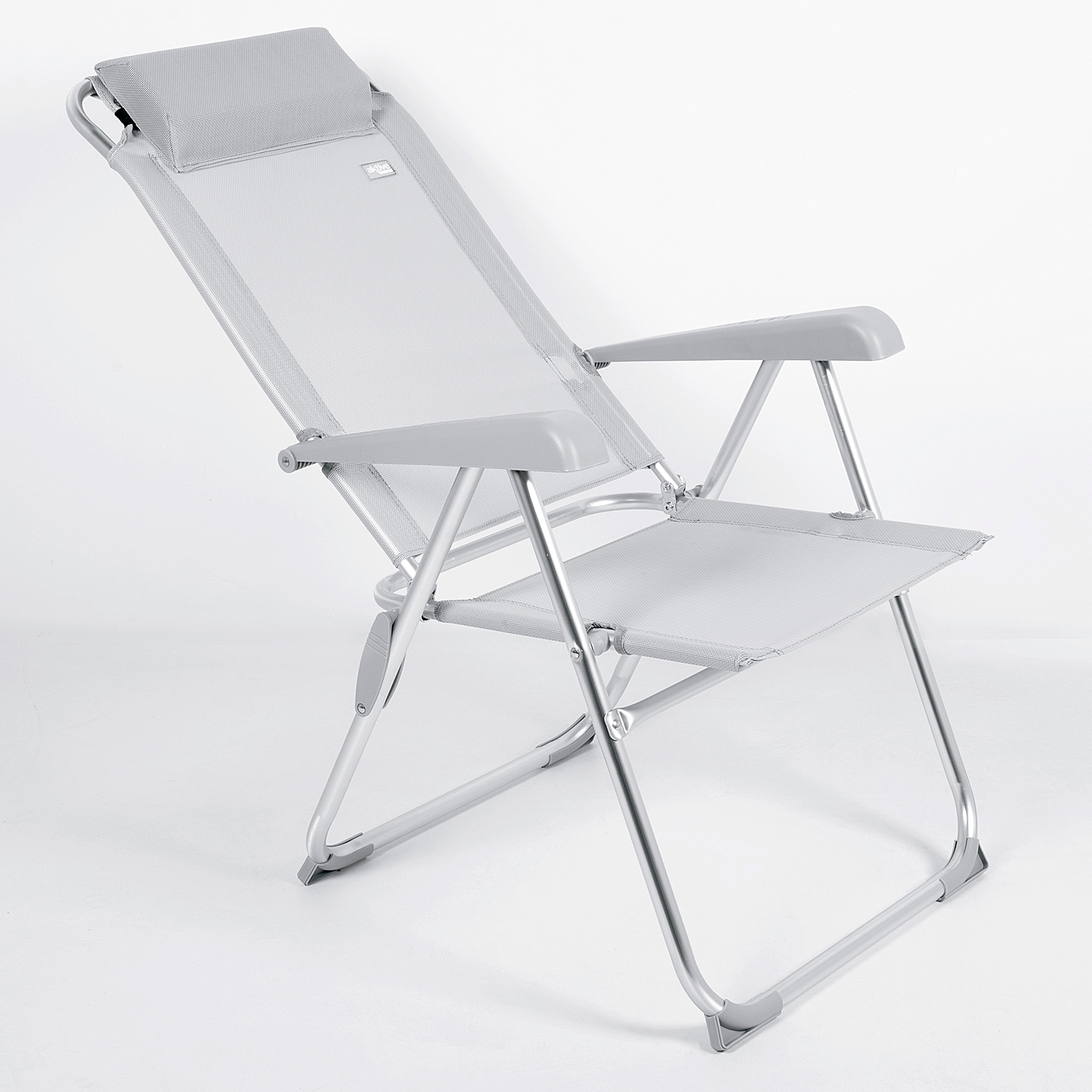 Aktive Anti-Tip Folding Camping Chair with Multi-Position Cushion