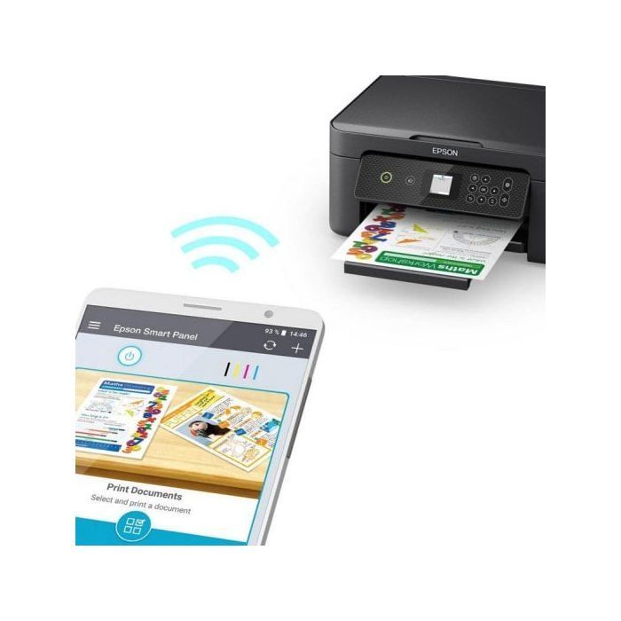 Impresora de inyección de tinta EPSON Expression Home XP-3205 - Negra - Inalámbrica - A4