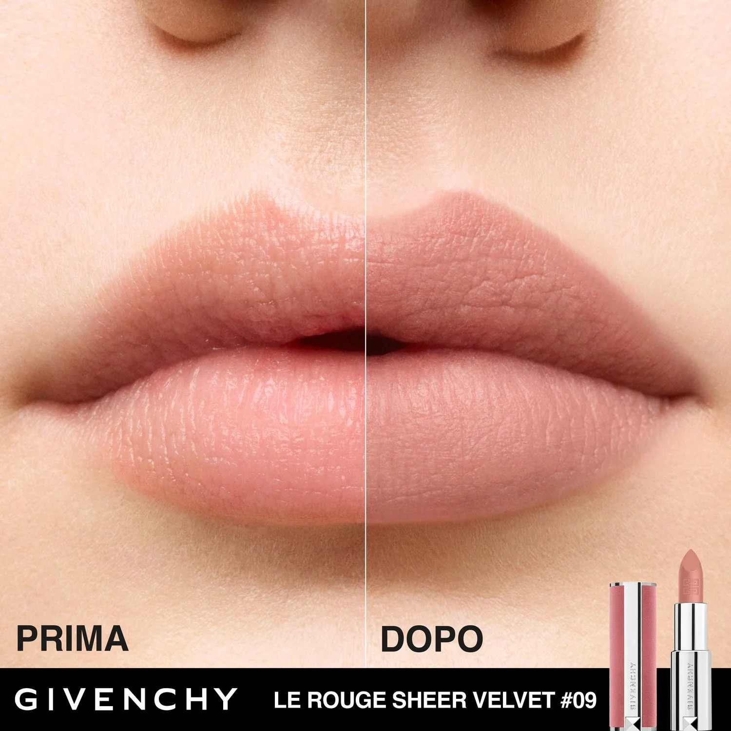 Labbra Le Rouge Sheer Velvet - Rossetto mat, Rossetto