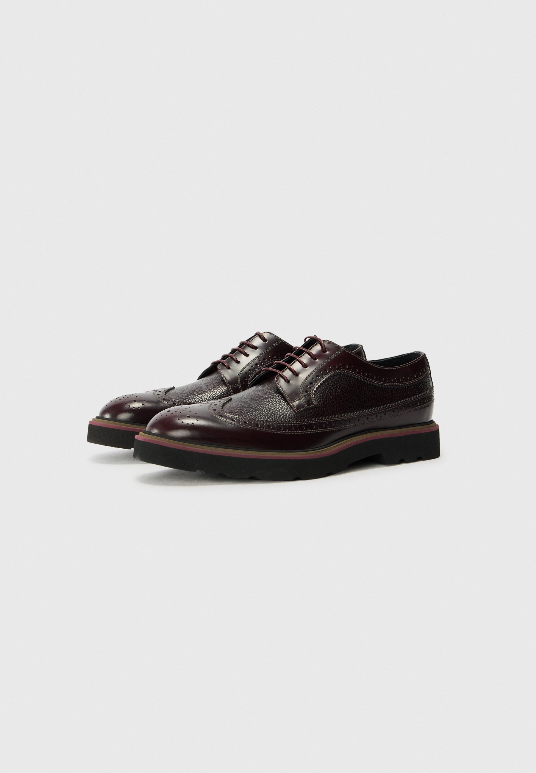 Paul Smith COUNT BORDO BRUSH OFF - Eleganti scarpe stringate - rosse