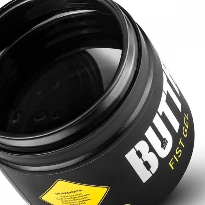 Gel lubricante a base de agua para puños y nalgas.