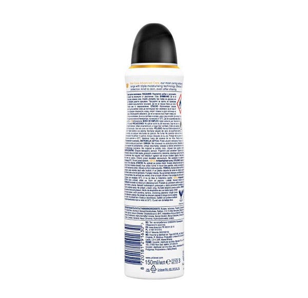 Avanceret pleje usynlig tør | 150 ml