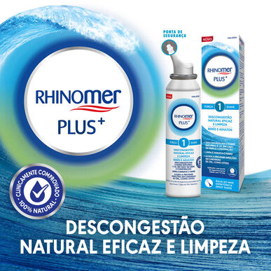 Rhinomer nosní dekongesční sprej Plus Strength 1 1M 125 ml 125 ml