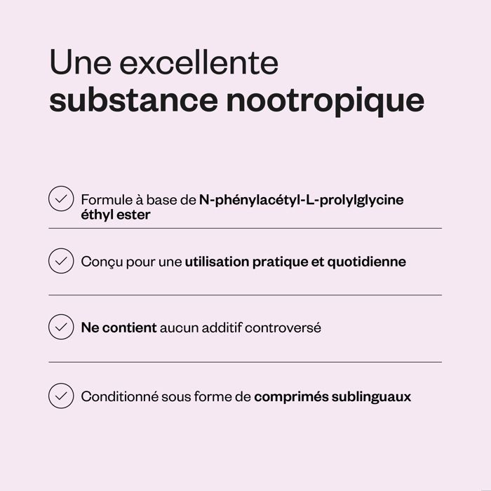 Suplemento alimentar - SuperSmart - Noopept - Para concentração e clareza mental – Nutrição cerebral