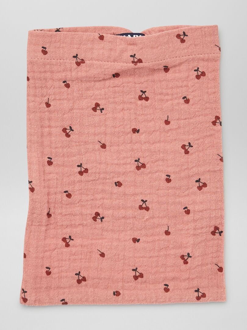 Conjunto de 3 luvas de banho de chenille - ROSA