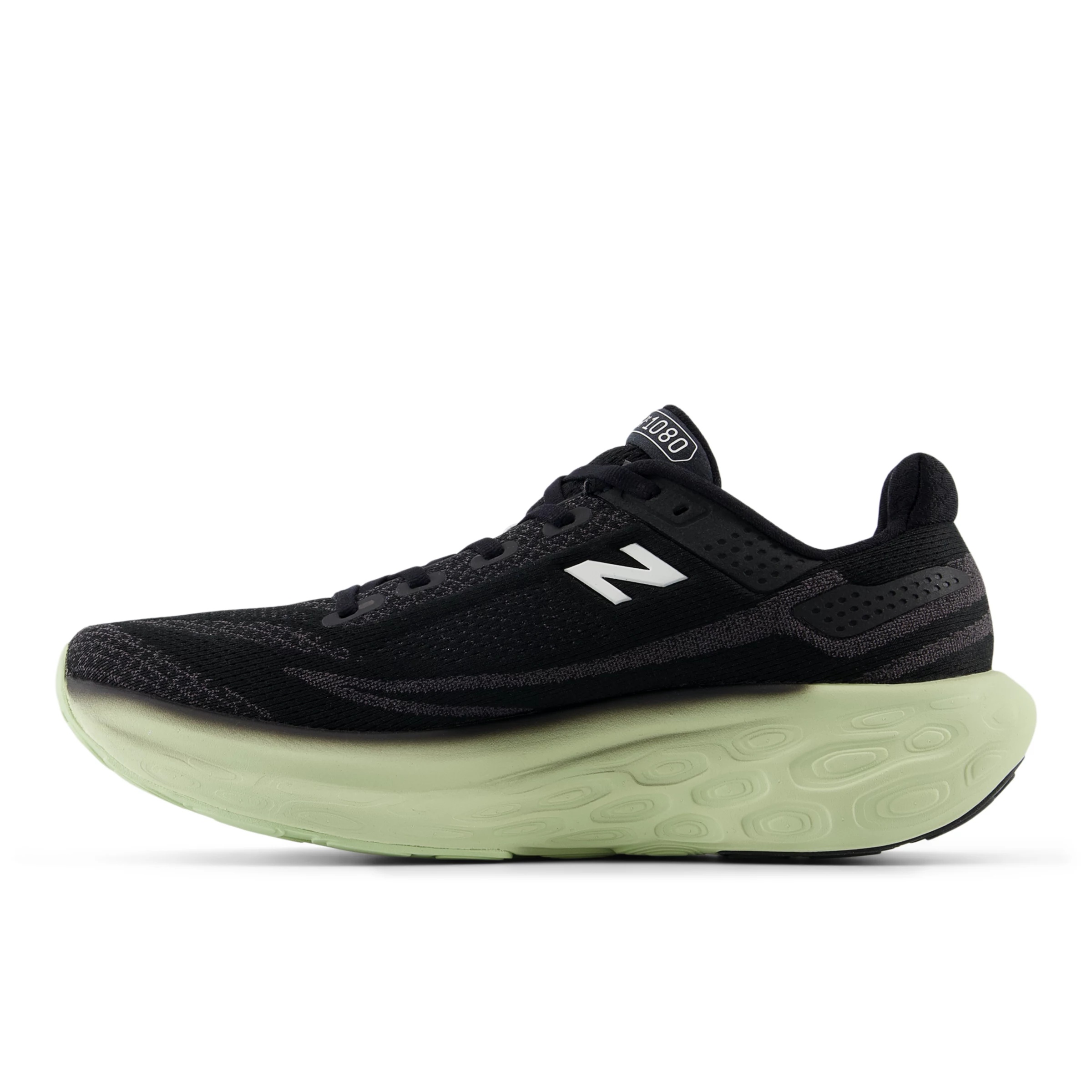 Fresh Foam X 1080v13 Black con lichen green