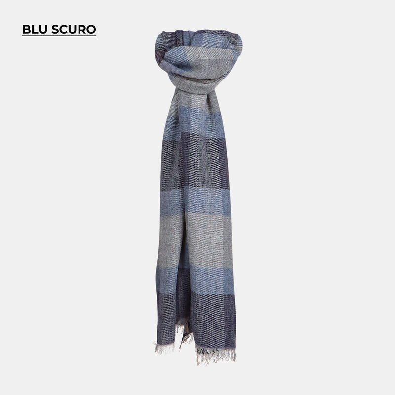Sciarpa uomo con quadri