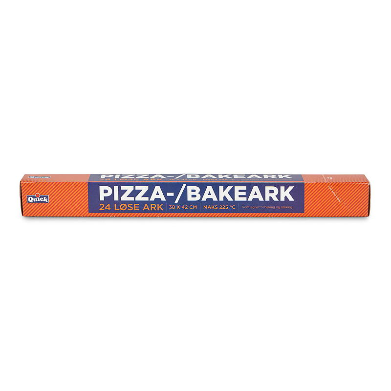 Hurtig pizza-/bagepapir 24 arche, Hurtig