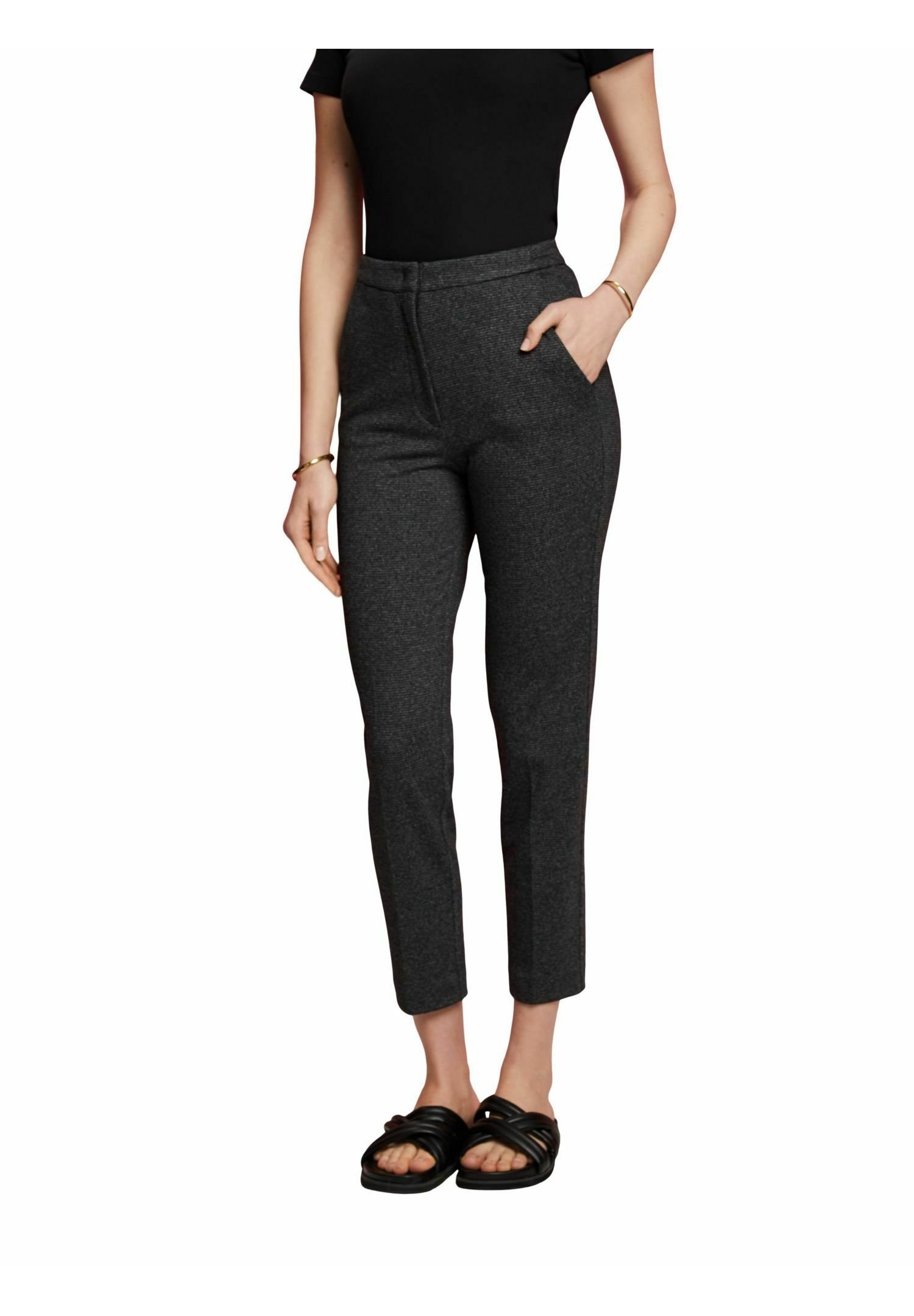 Esprit-broek - antracietkleurig