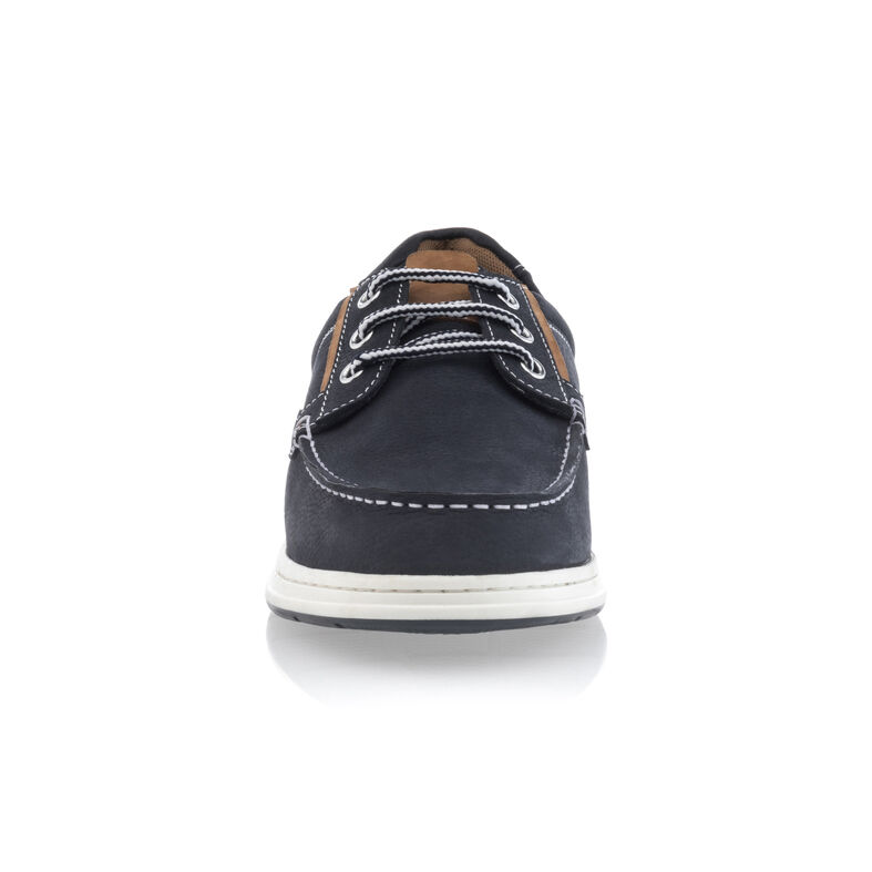 Mocasines/zapatos náuticos azules para hombre