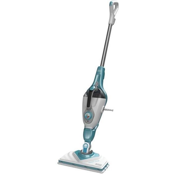 BLACK + DECKER BHSM168U-QS - Scopa a vapore con filo - Multifunzionale - 7 accessori - 1600W