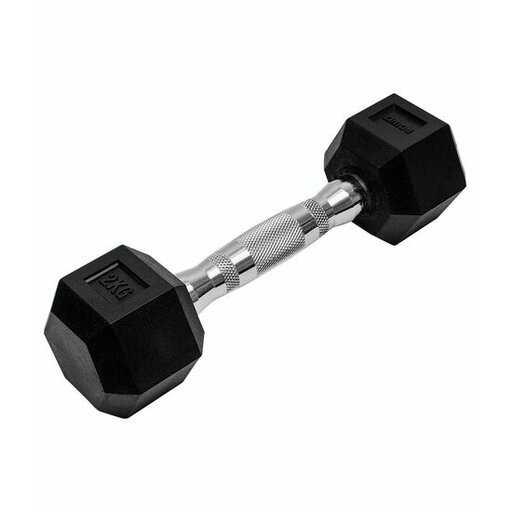 Sexkantiga hantlar 2,5 kg (par)