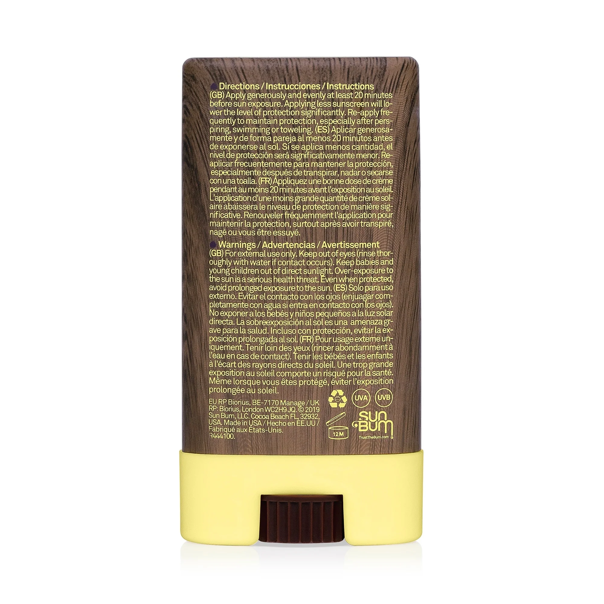 Sun Care SPF30 Sunscreen Face Stick - Solare viso alta prot., Stick solare alta prot.