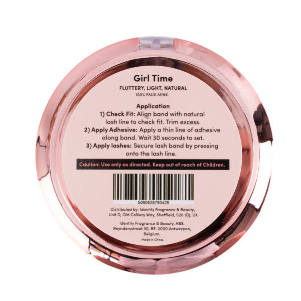 Oh My Lash Girl Time Schwarze künstliche Nerzwimpern (einzeln)