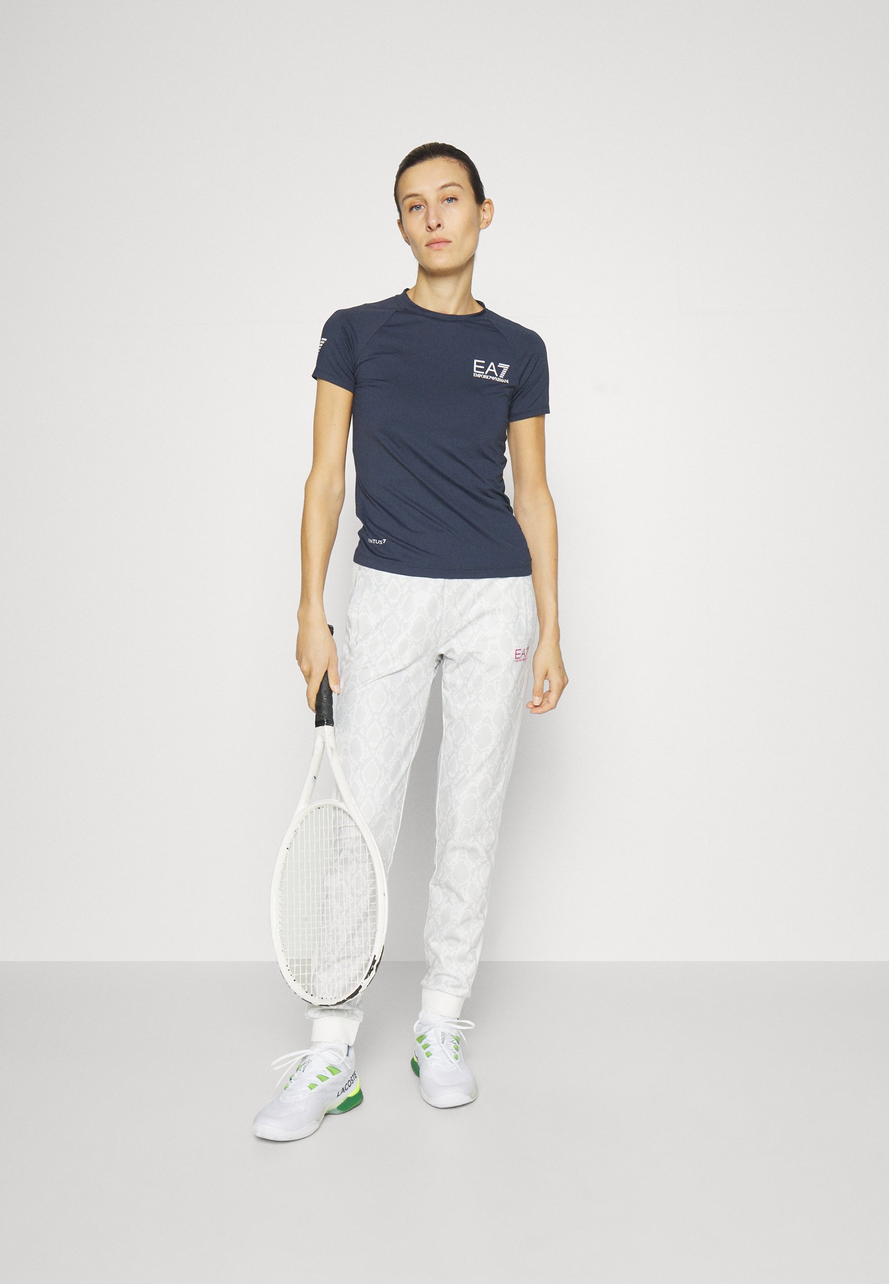 EA7 Emporio Armani Sport-T-Shirt – marineblau