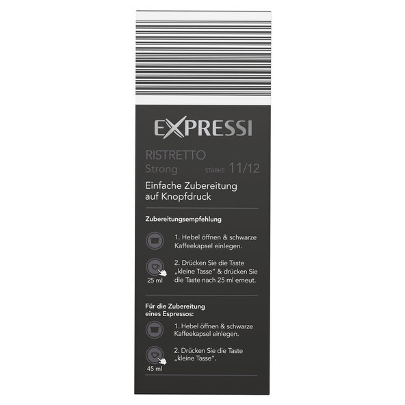 Ristretto Sterke koffiecapsules, 6 x 125 g