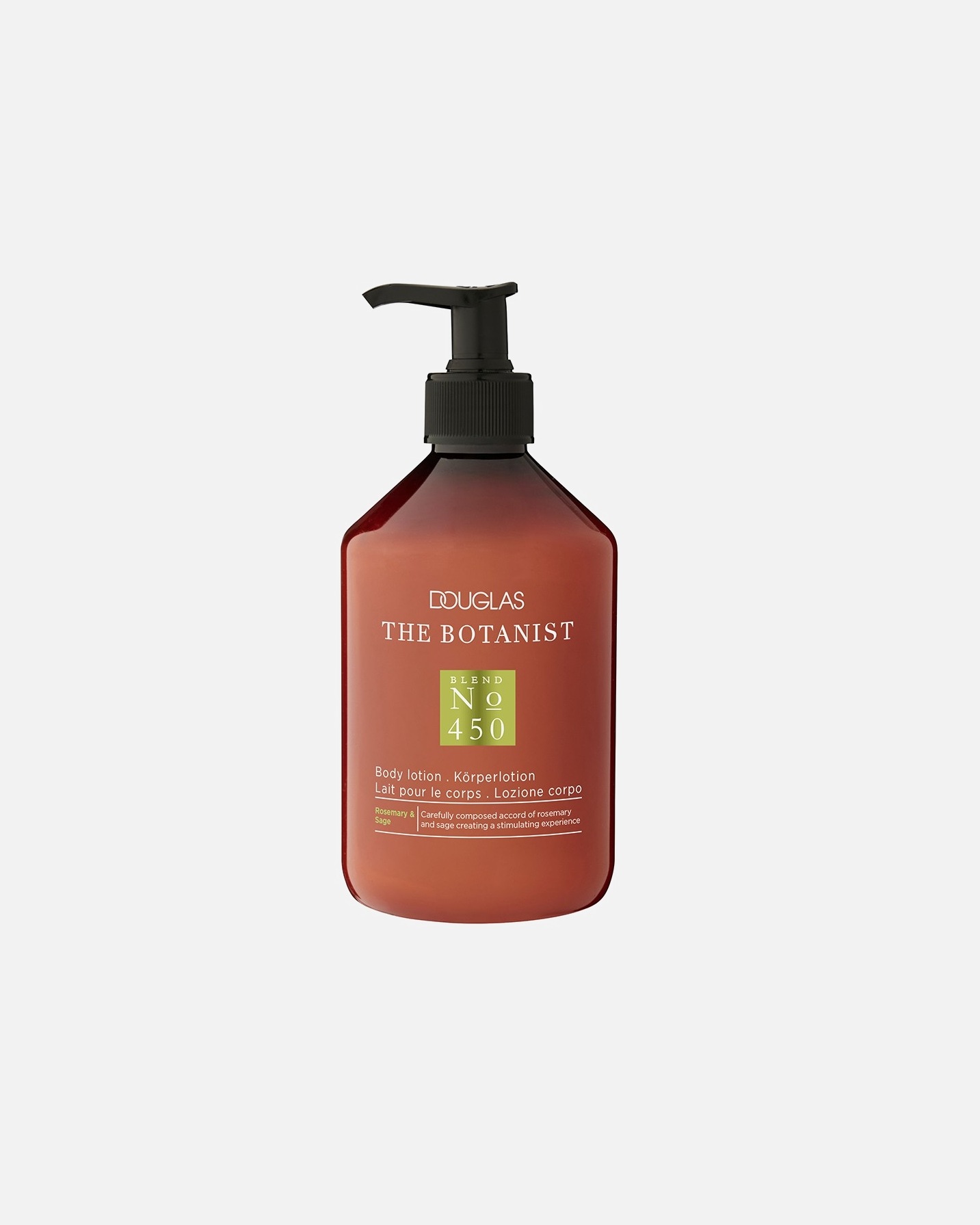 Douglas Collection ķermeņa losjons The Botanist No. 450 Rozmarīns un salvija - 500 ml