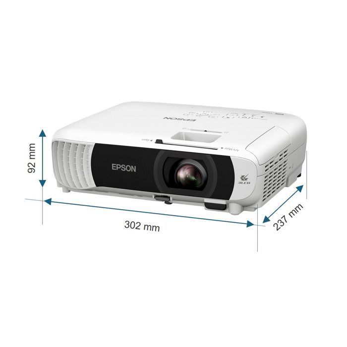 Proyector 3LCD - EPSON - EB-W55 - 4000 lúmenes - WXGA - Wi-Fi integrado