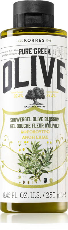 Gel de Banho Korres Pure Greek Olive & Olive Blossom