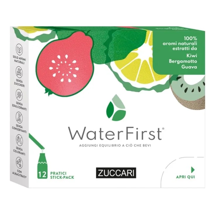ZUCCARI Kiwi Berg Goyave Waterfirst 12 pièces sans gluten