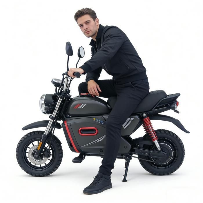 Moto électrique - AGILERIDE - AE-P1 - Moteur 2000 W - Batterie 48V 20Ah - Autonomie 80-90 km