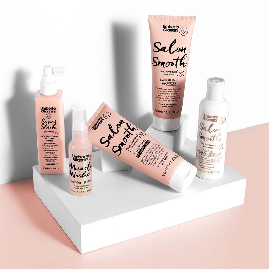Umberto Giannini karstuma aizsardzības krēms Super Sleek Blow Dry - 175 ml