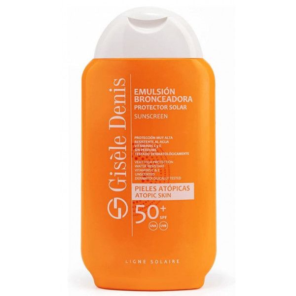 Opaľovací emulzný opaľovací krém pre atopickú pokožku SPF 50 Ochrana tela