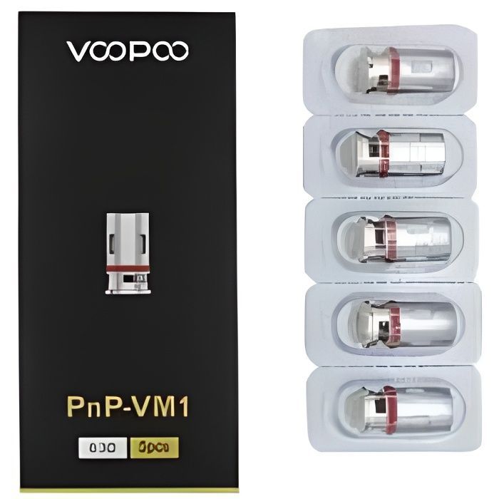 Résistances VOOPOO Mesh PnP VM1 0.3ohm (5pcs)