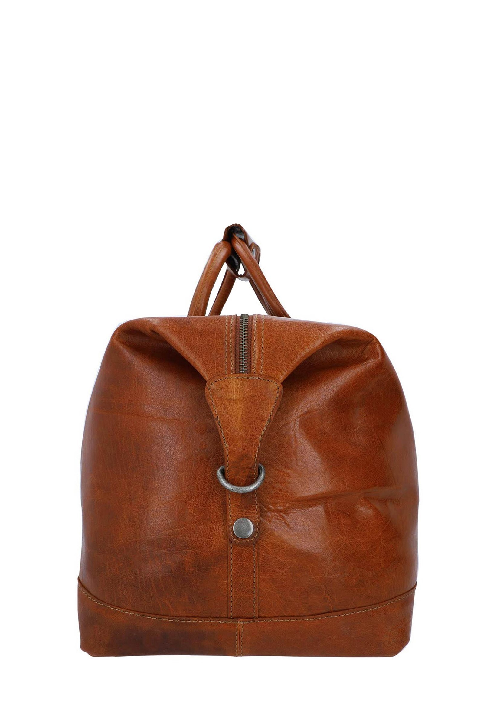 Gusti Leather RUBEN - Weekendtas - honingbruin