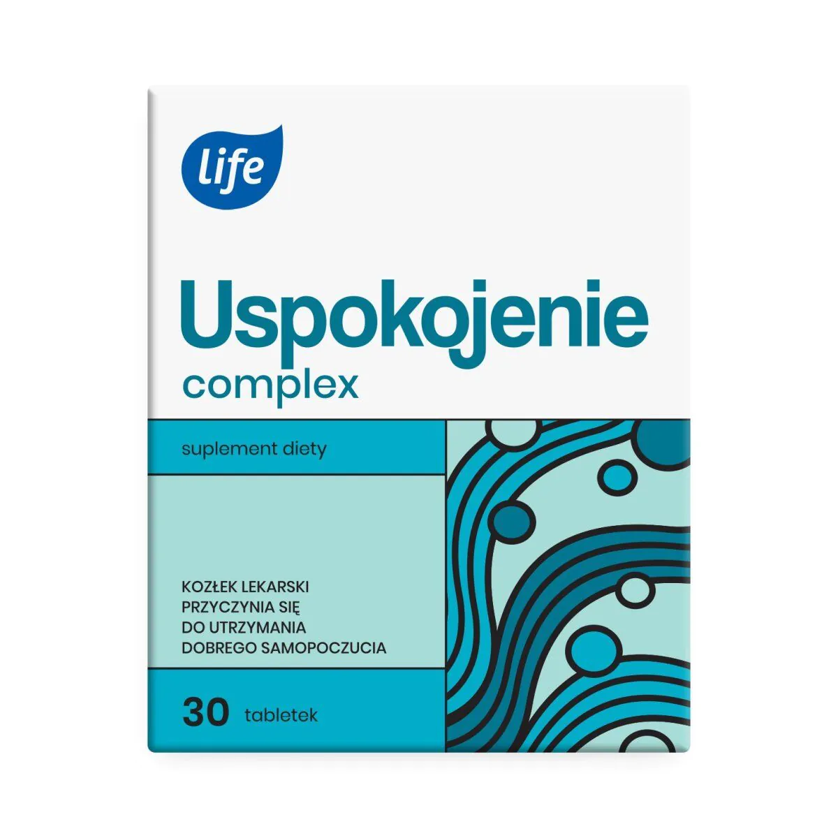 Life Uspokojenie Complex, Suplement diety na uspokojenie, Tabletki